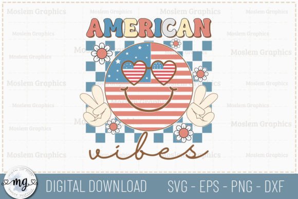 American Vibes - 4th of July SVG