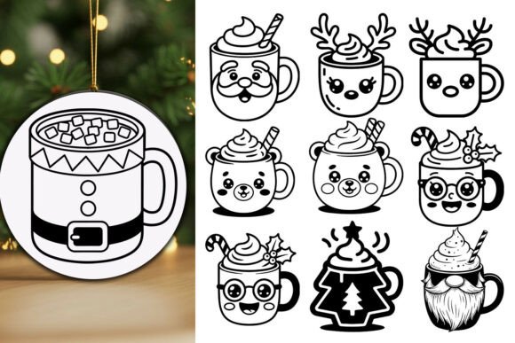 Christmas Mug SVG Bundle