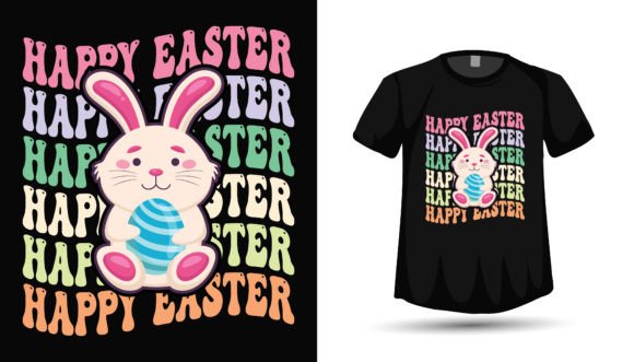 Easter Bunny T-shirt Design
