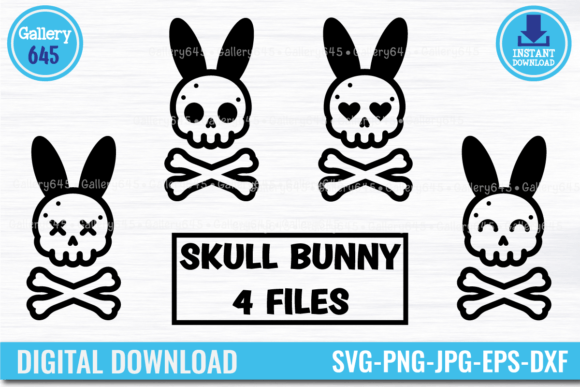 Skull Bunny Easter SVG Review