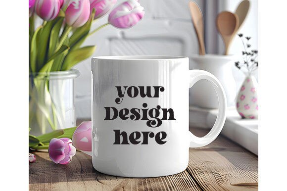 Spring Coffee Mug Mockup 69